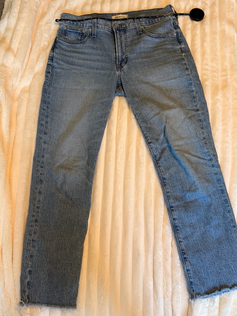 Madewell Midrise Cropped Jeans, 28